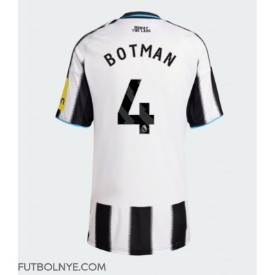 Camiseta Newcastle United Sven Botman #4 Primera Equipación para mujer 2025-26 manga corta Camiseta Newcastle United Sven Botman #4 Primera Equipación para mujer 2025-26 manga corta